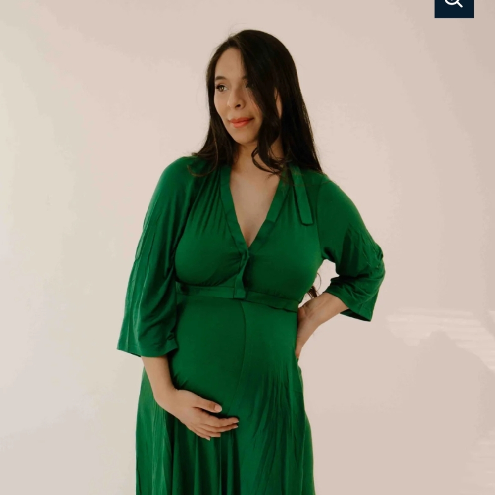 Lila Labor Dress
